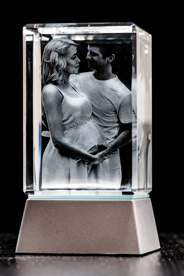 Vertical Cube Crystal